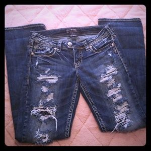 🔱NWOT🔱Silver Jean Co.Tuesday Low Slim Boot 28/31